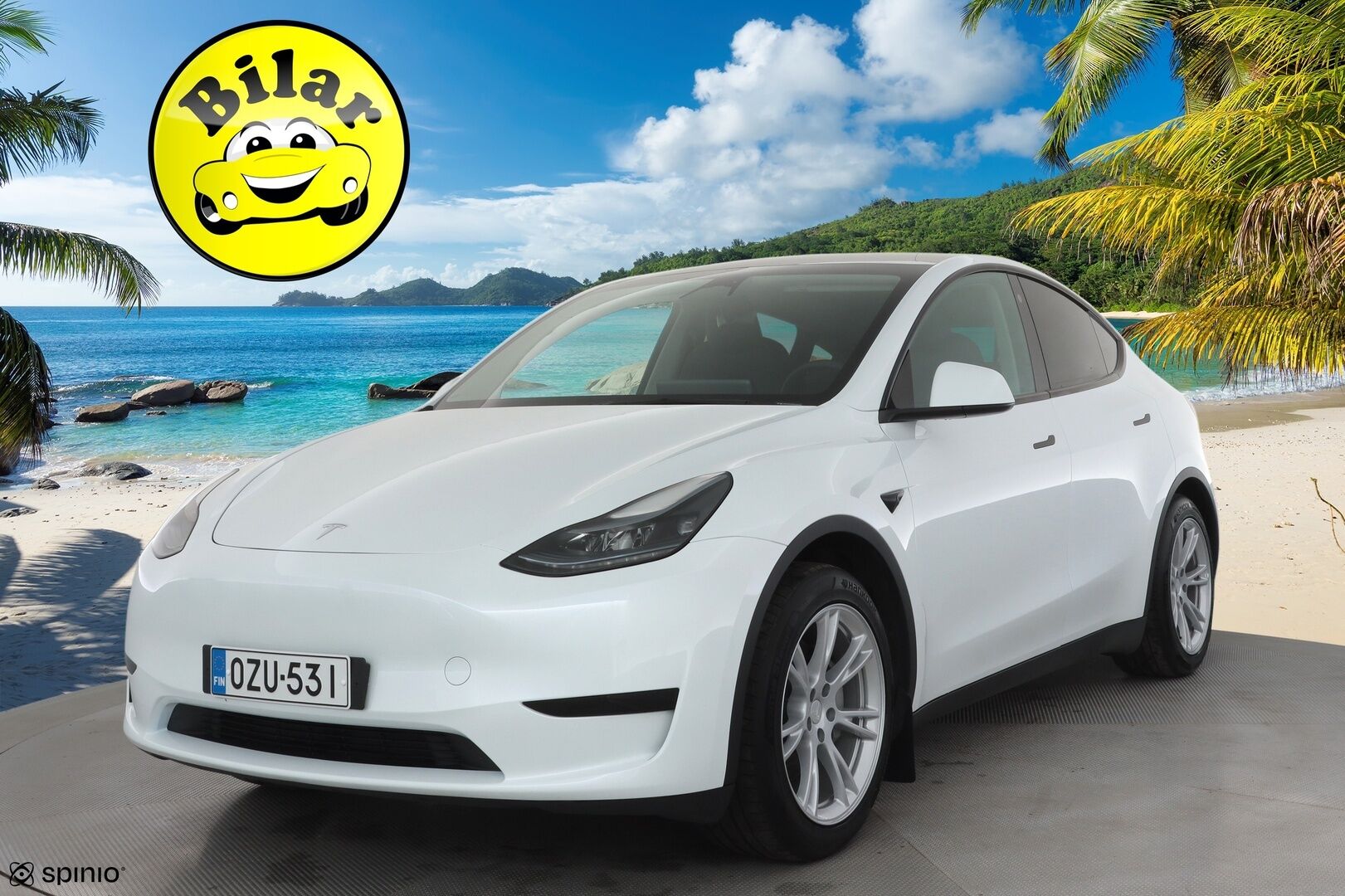 Tesla Model Y 2023 RWD - | ACC | ILP | Koukku | Ryzen | Matrix | Premium Audio | Lasikatto | Nahkasisusta | Muistipenkki | P.kamera | 2x renkaat aluin | 1-om suomiauto |