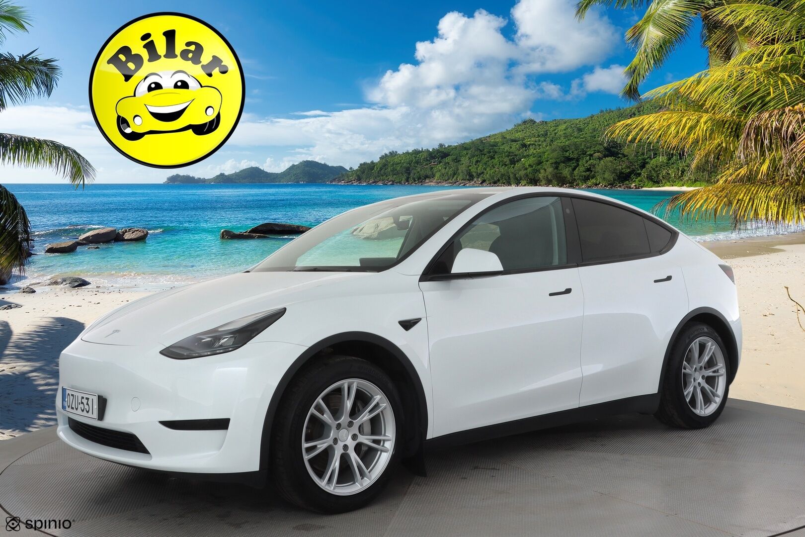Tesla Model Y 2023 RWD - ACC | ILP | Koukku | Ryzen | Matrix | Premium Audio | Lasikatto | Nahkasisusta | Muistipenkki | P.kamera | 2x renkaat aluin | 1-om suomiauto