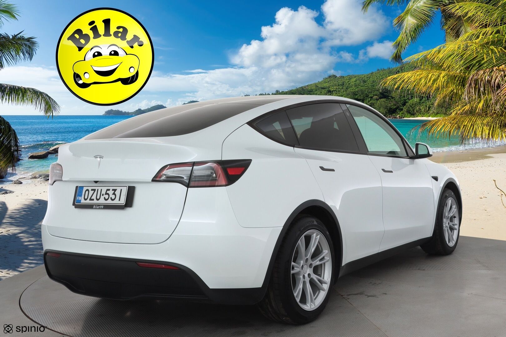 Tesla Model Y 2023 RWD - | ACC | ILP | Koukku | Ryzen | Matrix | Premium Audio | Lasikatto | Nahkasisusta | Muistipenkki | P.kamera | 2x renkaat aluin | 1-om suomiauto |