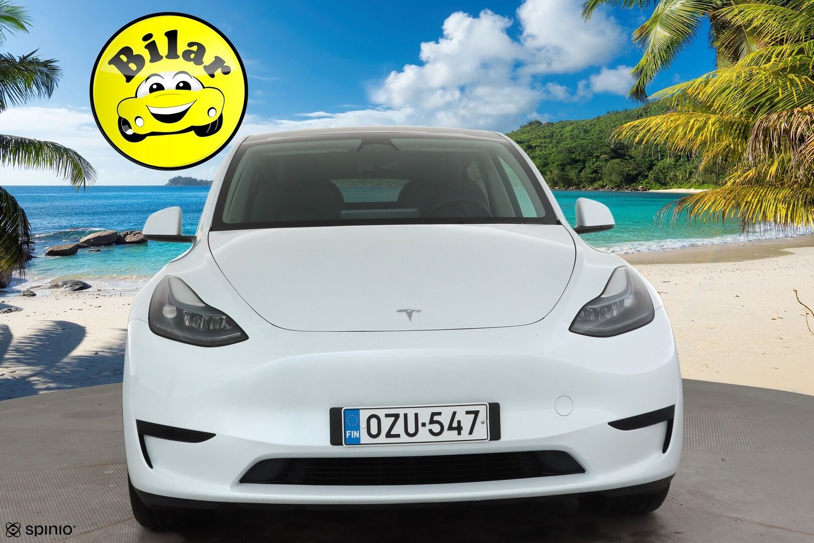 Tesla Model Y 2023 RWD - | ACC | ILP | Koukku | 1-om suomiauto | Lasikatto | Premium Audio | Matrix-LED | Sähkönahat | Muistipenkki | P.kamera | 2x renkaat aluin |