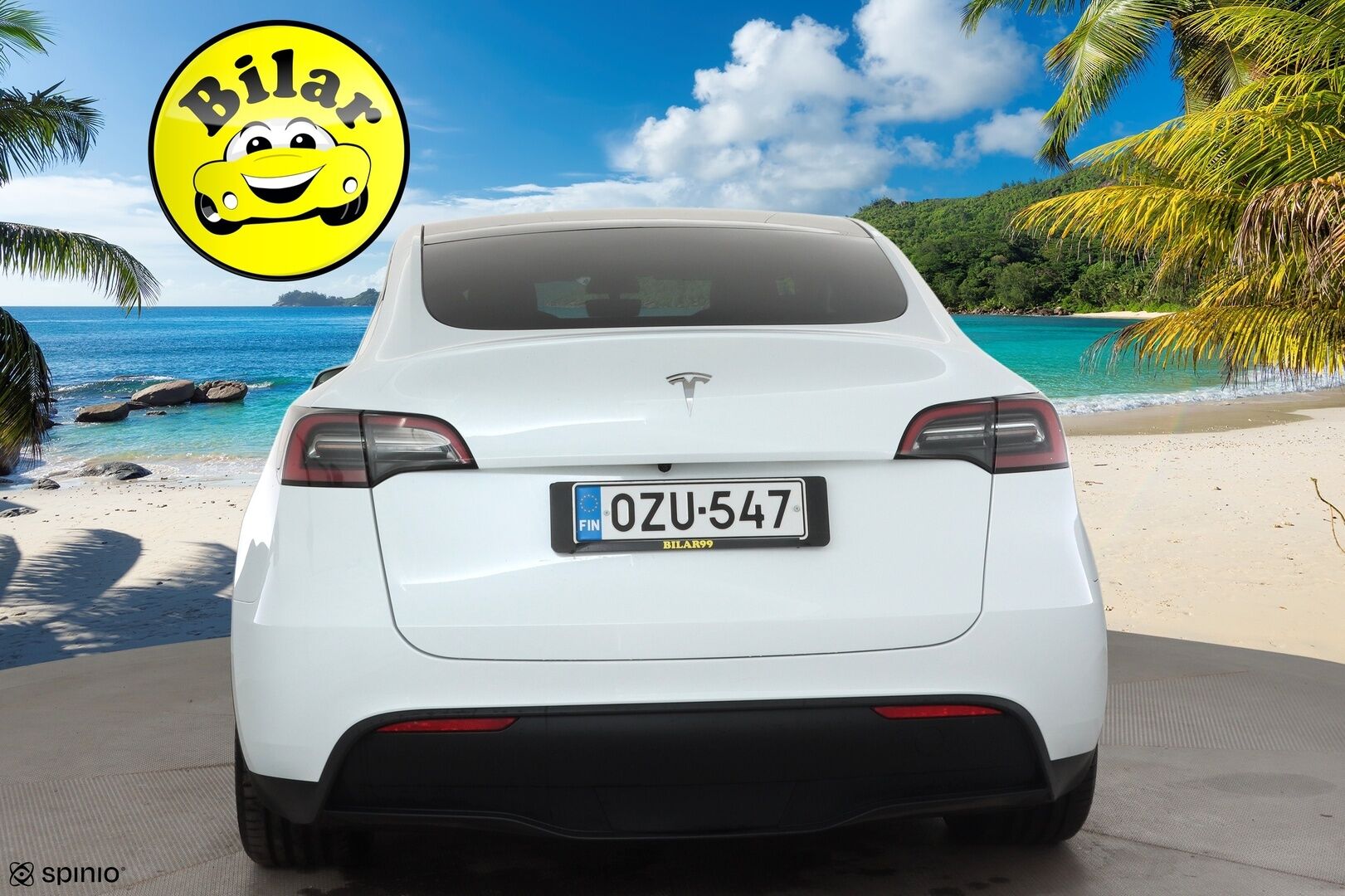 Tesla Model Y 2023 RWD - | ACC | ILP | Koukku | 1-om suomiauto | Lasikatto | Premium Audio | Matrix-LED | Sähkönahat | Muistipenkki | P.kamera | 2x renkaat aluin |