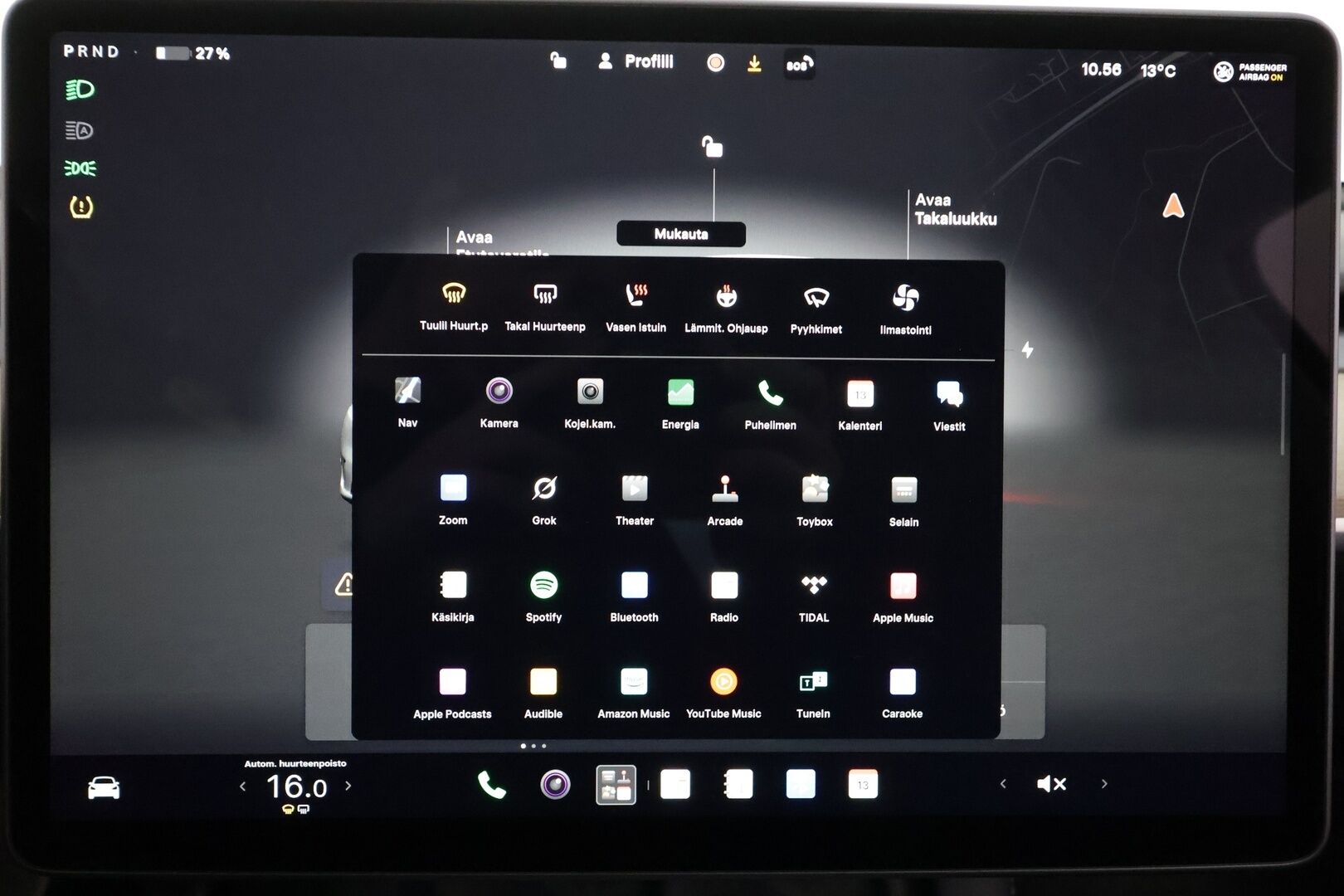 Tesla Model Y 2023 RWD - | ACC | ILP | Koukku | 1-om suomiauto | Lasikatto | Premium Audio | Matrix-LED | Sähkönahat | Muistipenkki | P.kamera | 2x renkaat aluin |