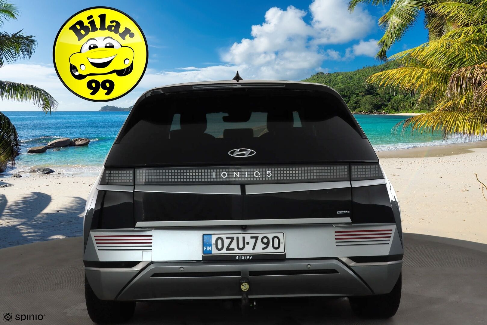 Hyundai IONIQ 5 2022 73 kWh 305 hv AWD Premium * ACC / HUD / ILP / Relax-istuimet / Koukku / Bose / 360° / Ilmastoidut nahat / Solar Roof * - Akku kuntotarkastettu / Kahdet renkaat aluvanteilla / Merkkihuollettu / Huippuvarusteet