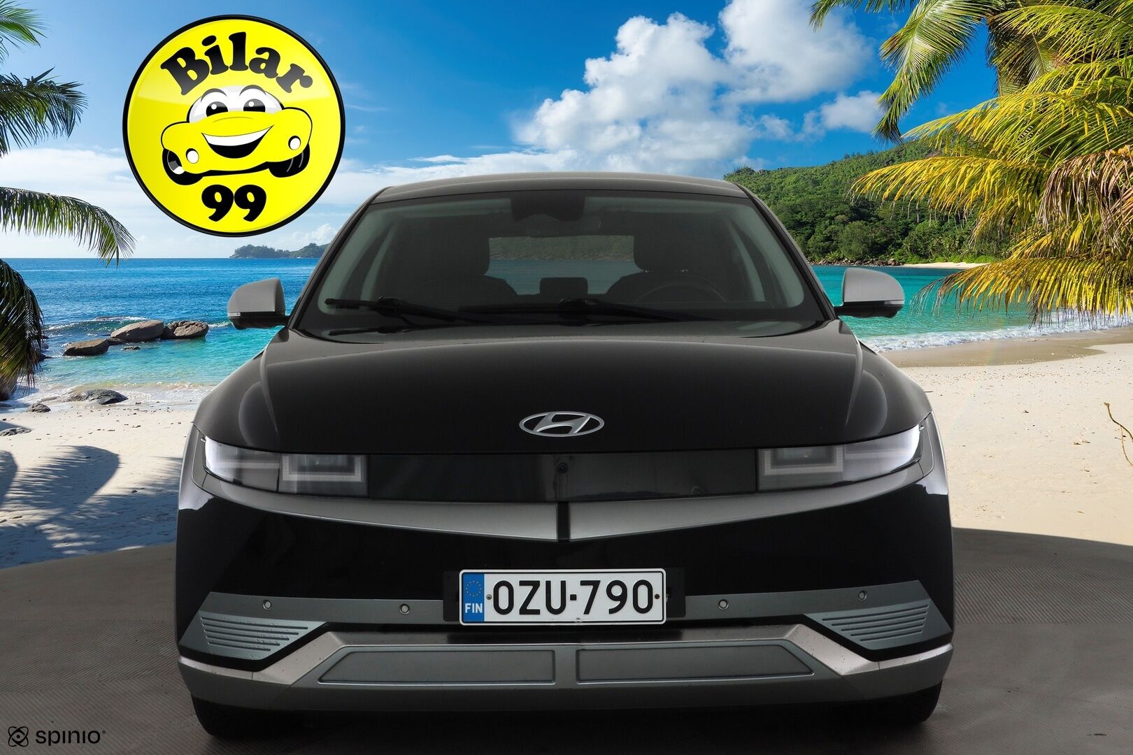 Hyundai IONIQ 5 2022 73 kWh 305 hv AWD Premium * ACC / HUD / ILP / Relax-istuimet / Koukku / Bose / 360° / Ilmastoidut nahat / Solar Roof * - Akku kuntotarkastettu / Kahdet renkaat aluvanteilla / Merkkihuollettu / Huippuvarusteet