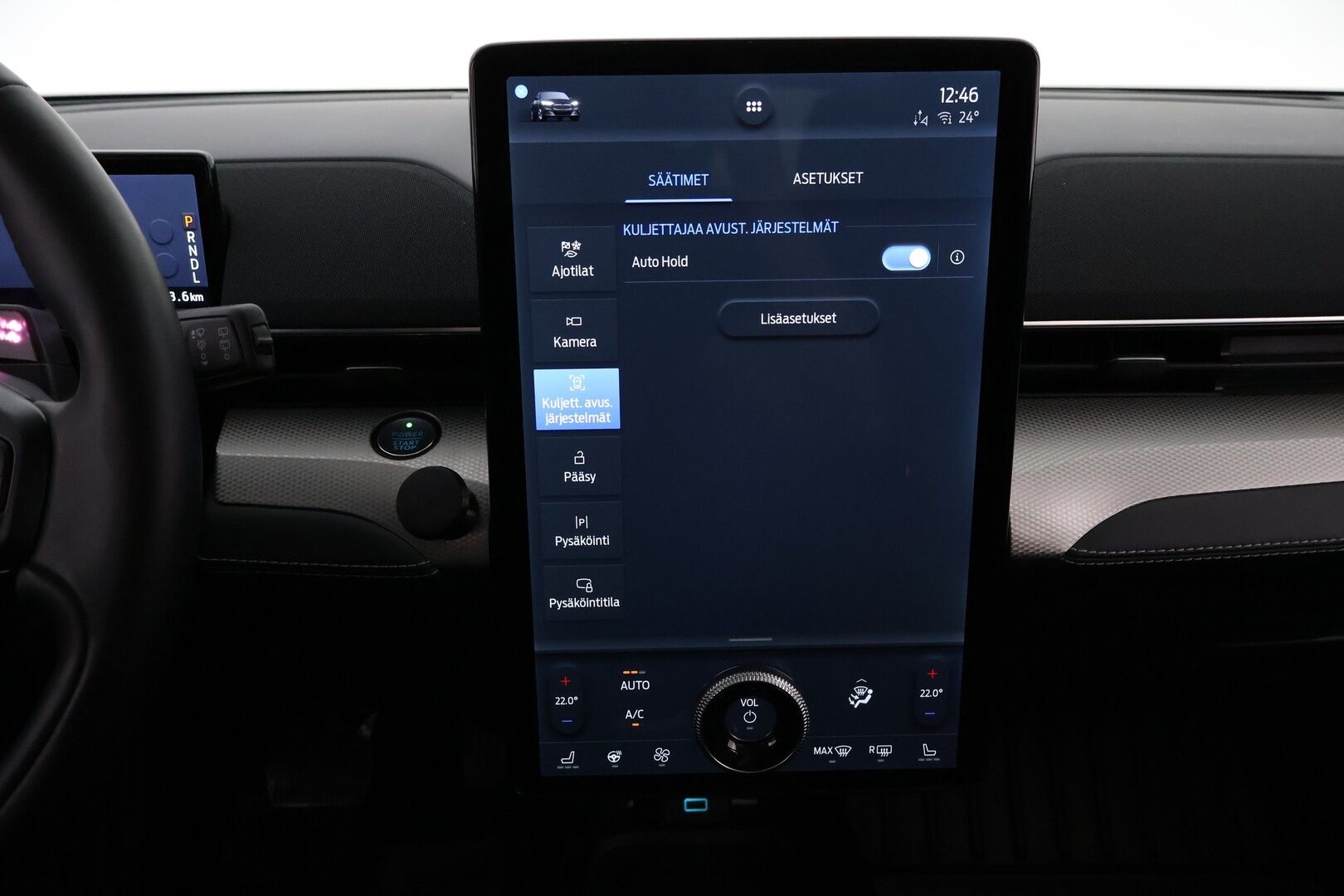 Ford Mustang 2021 75kWh 269hv A1 RWD 5-ovinen - Adapt.Vakkari / Bang & Olufsen / Nahkasisusta / 360-Kamera / BLIS / 2x Renkaat aluvantein / Juuri tullut Tampereelle!