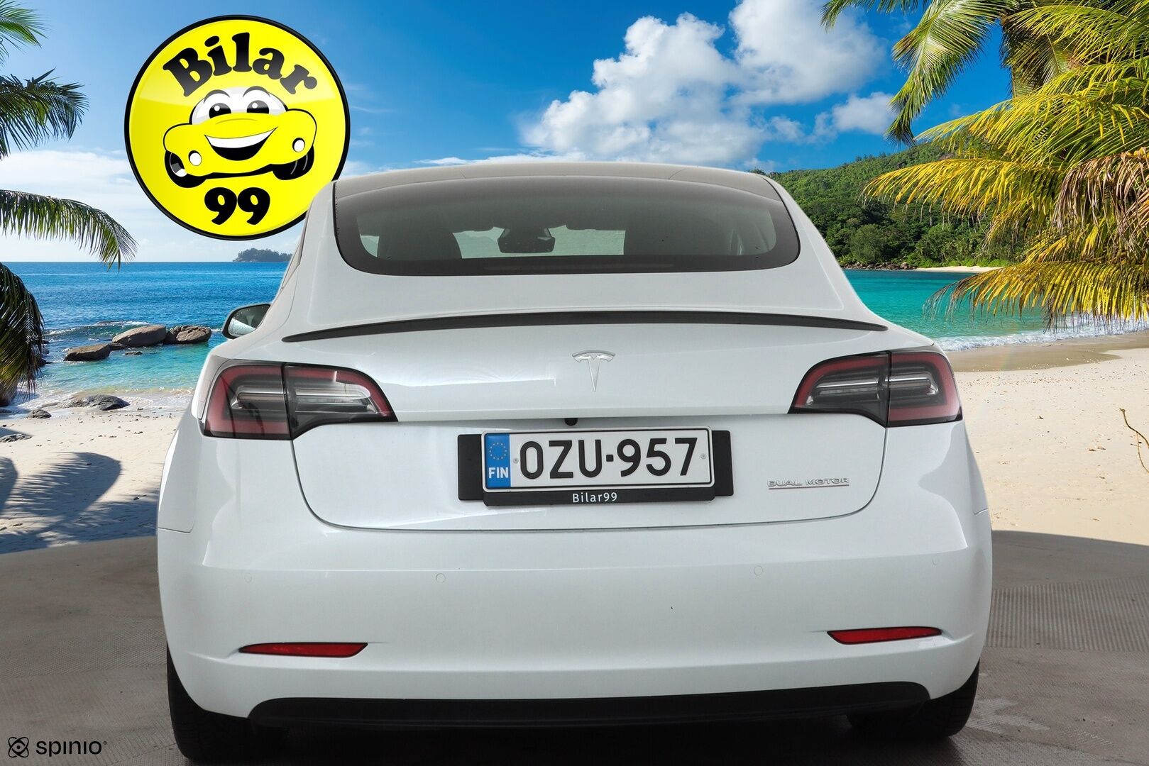 Tesla Model 3 2022 Performance * Premium Audio / Lasikatto / Nahat / ILP / Matrix LED / P.kamera * - Kahdet renkaat aluvanteilla - HULLU BLACKWEEK KORKOTARJOUS 2,49%