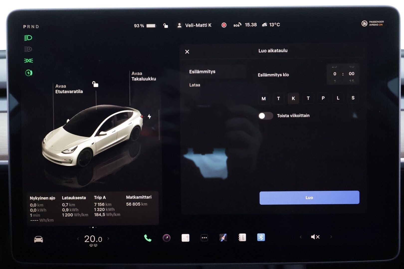 Tesla Model 3 2022 Performance * Premium Audio / Lasikatto / Nahat / ILP / Matrix LED / P.kamera * - Kahdet renkaat aluvanteilla - HULLU BLACKWEEK KORKOTARJOUS 2,49%