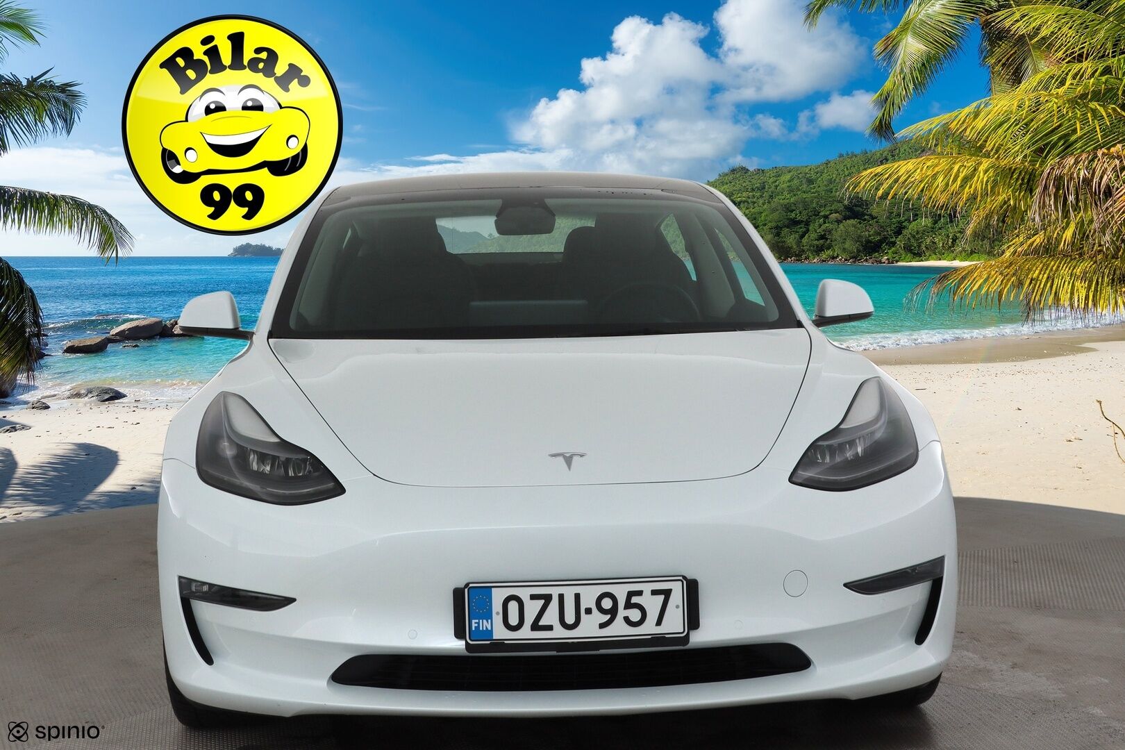 Tesla Model 3 2022 Performance * Premium Audio / Lasikatto / Nahat / ILP / Matrix LED / P.kamera * - Akku kuntotarkastettu / Kahdet renkaat aluvanteilla 