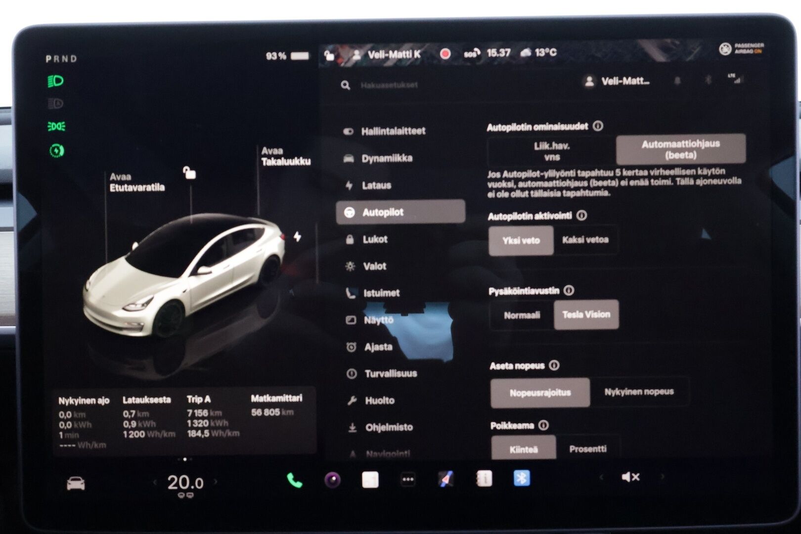 Tesla Model 3 2022 Performance * Premium Audio / Lasikatto / Nahat / ILP / Matrix LED / P.kamera * - Akku kuntotarkastettu / Kahdet renkaat aluvanteilla 