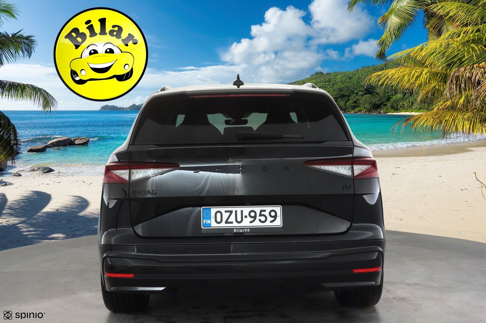 Skoda Enyaq 2023 80x 4x4 SportLine iV - | ACC | ILP | Skoda Crystal Matrix-LED | 360-kamera | Muistipenkit | Keyless | Apple&Android | 1.Om Suomiauto | Kahdet Renkaat | Merkkihuollettu |