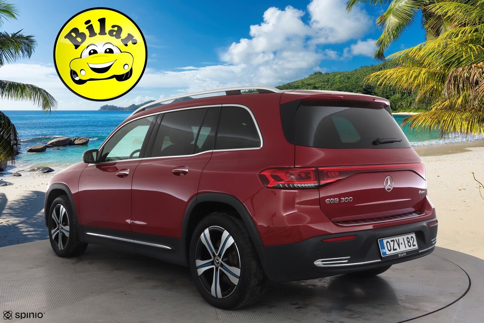 Mercedes-Benz EQB 2023 300 4MATIC Business - | 7-paikkainen | DTR+Q | ILP | Sporttinahat muistilla | Panorama | 360° | Ambient light | Widescreen | Keyless | 1-om suomiauto | Merkkihuollot | 