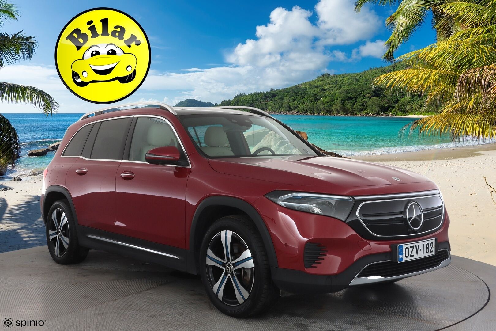 Mercedes-Benz EQB 2023 300 4MATIC Business - | 7-paikkainen | DTR+Q | ILP | Sporttinahat muistilla | Panorama | 360° | Ambient light | Widescreen | Keyless | 1-om suomiauto | Merkkihuollot | 