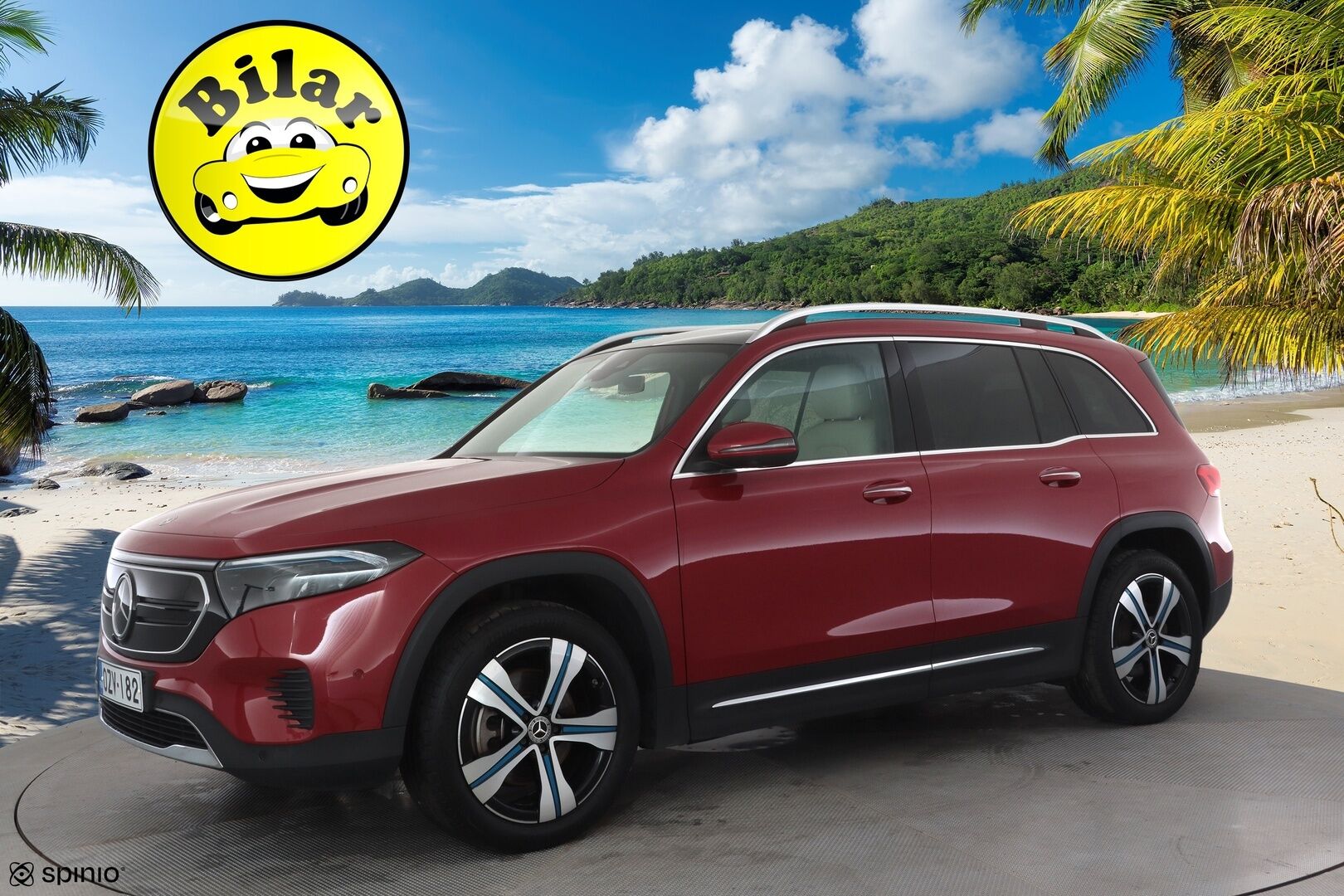 Mercedes-Benz EQB 2023 300 4MATIC Business - | 7-paikkainen | DTR+Q | ILP | Sporttinahat muistilla | Panorama | 360° | Ambient light | Widescreen | Keyless | 1-om suomiauto | Merkkihuollot | 