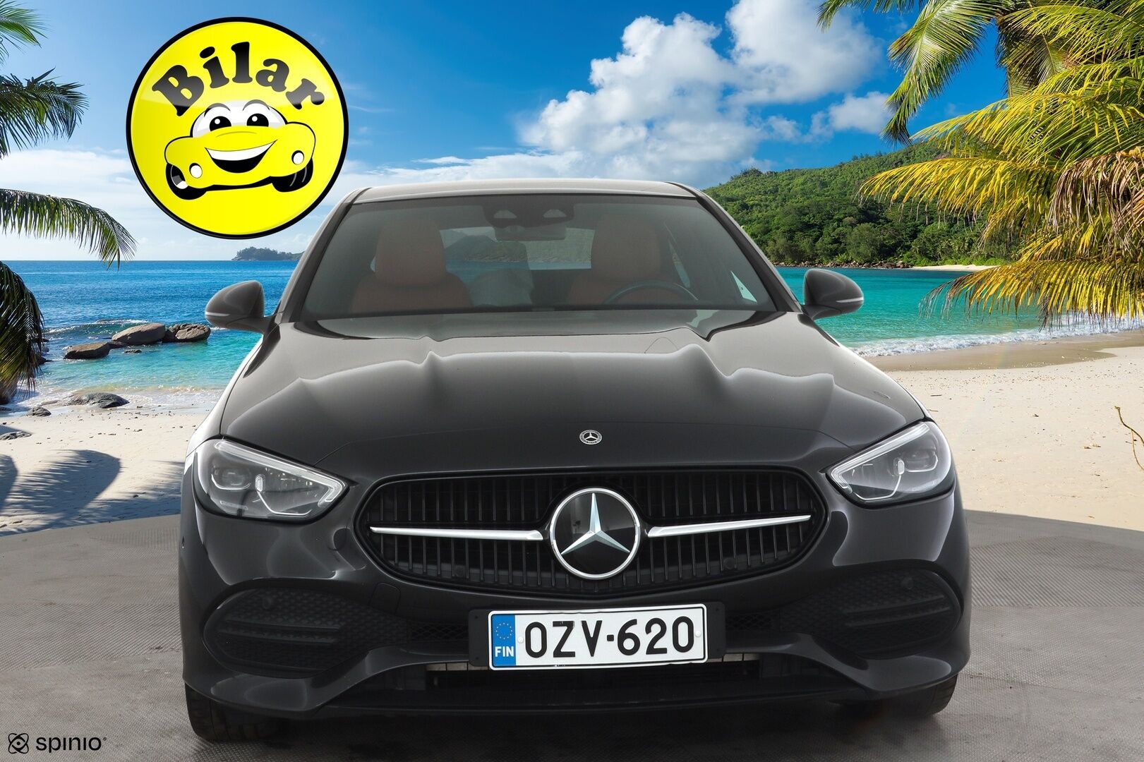 Mercedes-Benz C 2023 300 e A Business - | Distronic+ | P.kamera | Ruskeat nahat sähköillä | Panorama | P.Kamera | Keyless | Apple&Android | 1.Om Suomi-auto | Kahdet Renkaat 