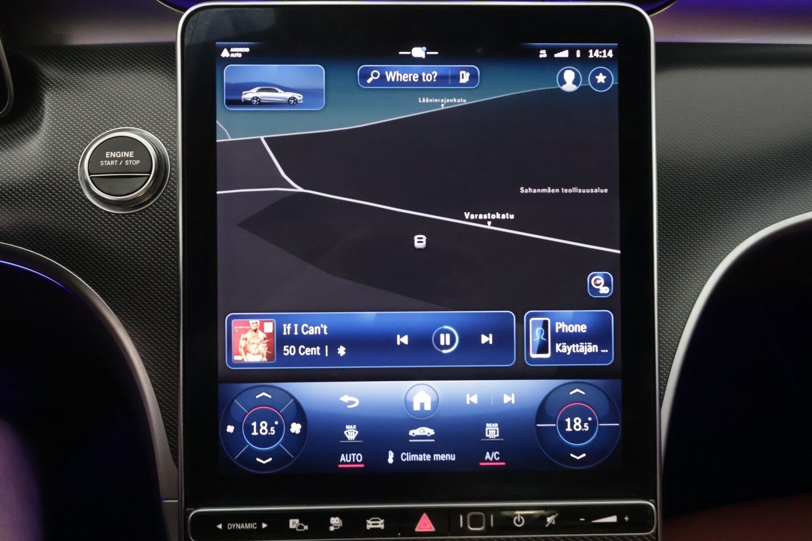 Mercedes-Benz C 2023 300 e A Business - | Distronic+ | P.kamera | Ruskeat nahat sähköillä | Panorama | P.Kamera | Keyless | Apple&Android | 1.Om Suomi-auto | Kahdet Renkaat 