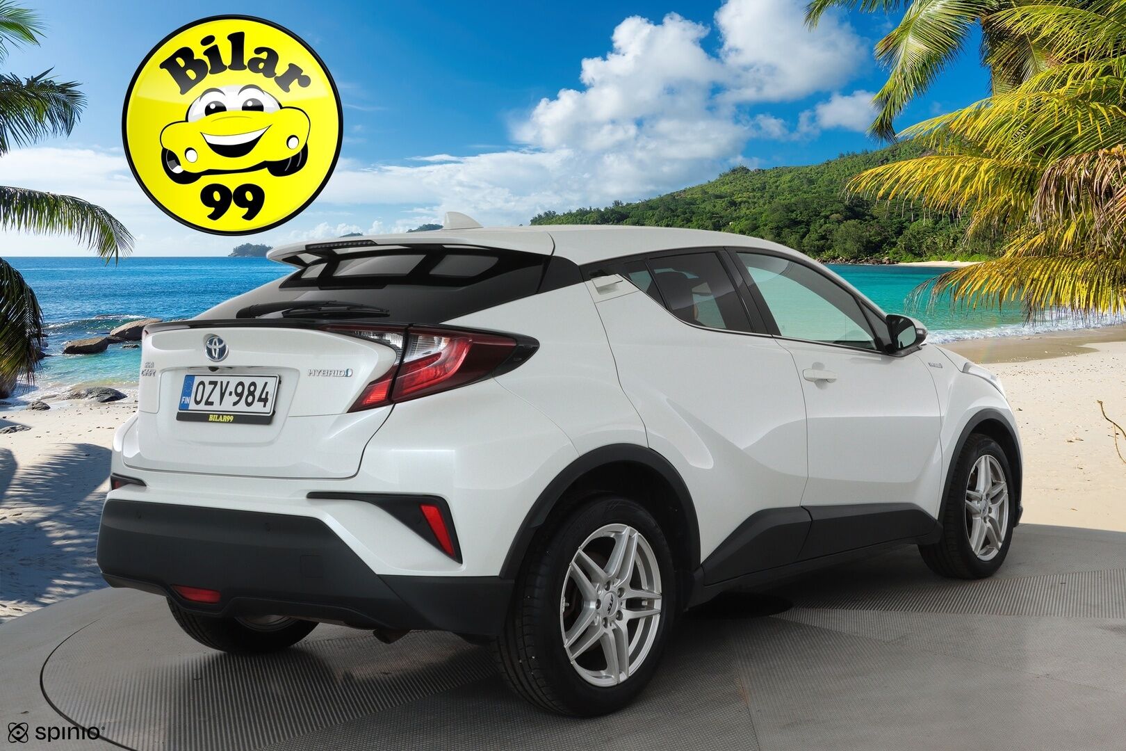 TOYOTA C-HR 2021 1,8 Hybrid Intense **Adapt.Vakkari / LED-valot / P.kamera / Kaistavahti / Apple&Android / Keyless** - Kahdet Renkaat