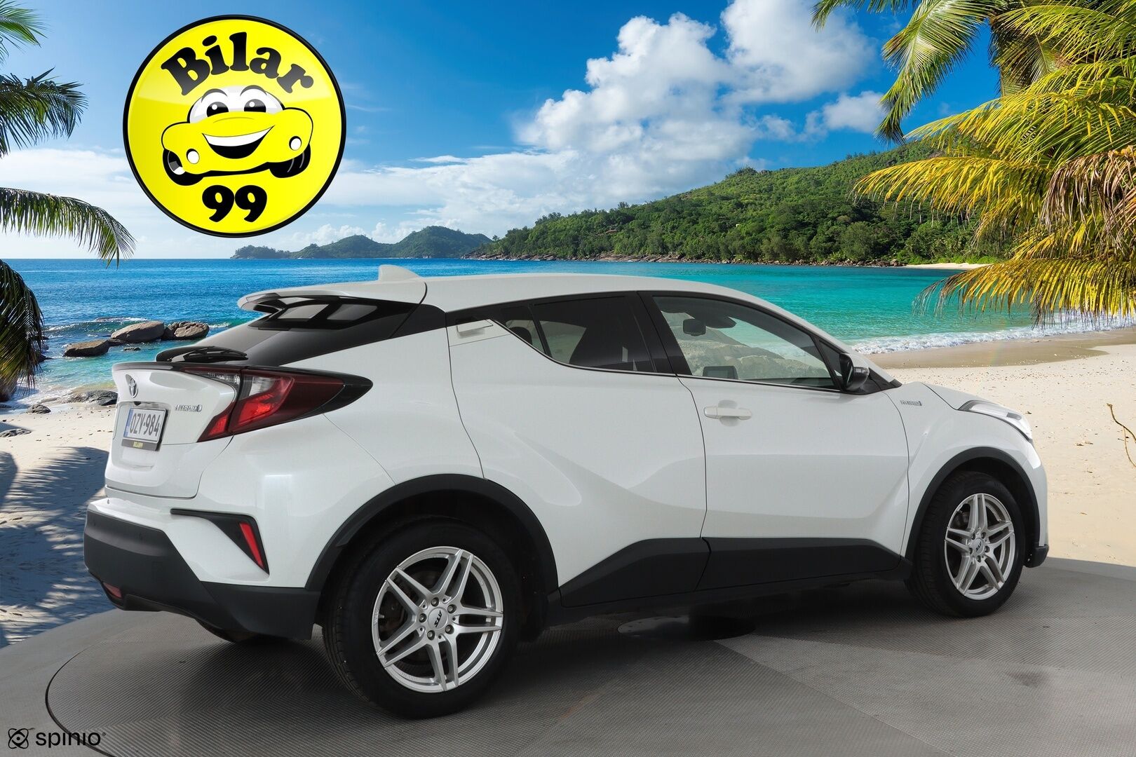 TOYOTA C-HR 2021 1,8 Hybrid Intense **Adapt.Vakkari / LED-valot / P.kamera / Kaistavahti / Apple&Android / Keyless** - Kahdet Renkaat