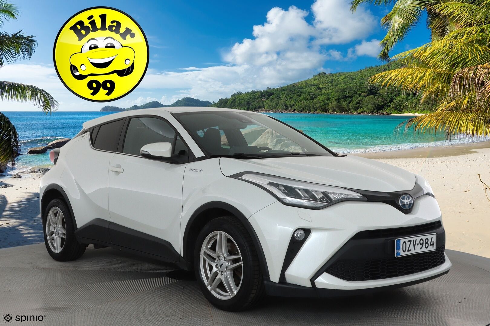 TOYOTA C-HR 2021 1,8 Hybrid Intense **Adapt.Vakkari / LED-valot / P.kamera / Kaistavahti / Apple&Android / Keyless** - Kahdet Renkaat