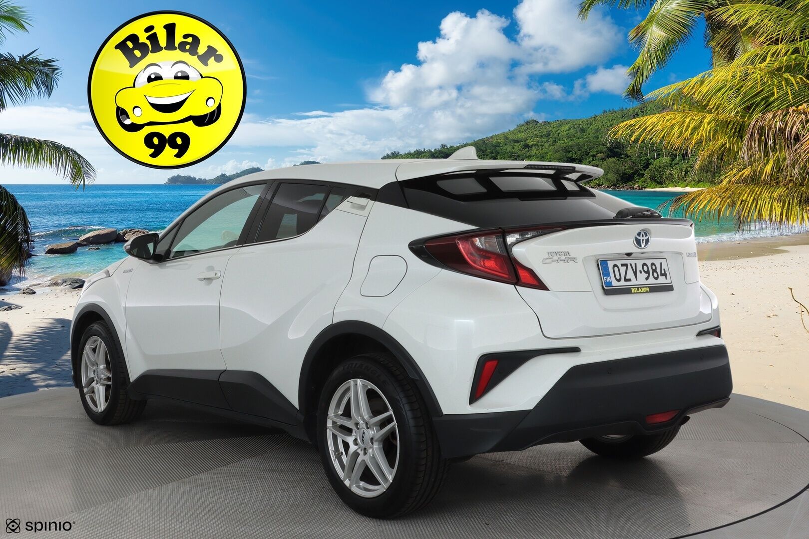 TOYOTA C-HR 2021 1,8 Hybrid Intense **Adapt.Vakkari / LED-valot / P.kamera / Kaistavahti / Apple&Android / Keyless** - Kahdet Renkaat