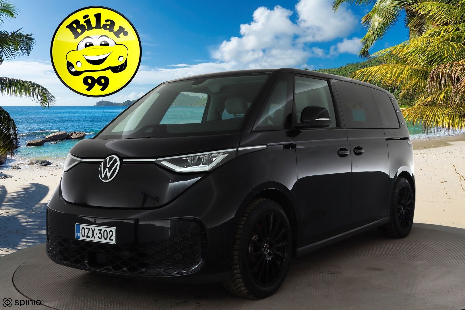 Volkswagen ID. Buzz 2023 150kW PRO Edition 77 kWh * ACC / LED / 360 / Hierovat Muistipenkit / Keyless / Navi * - Akku kuntotarkastettu / Suomi-auto / 2x vanteet / Koti & Kauppalaturi - HULLUT AVAJAISHULINAT KORKOTARJOUS 3,29 %