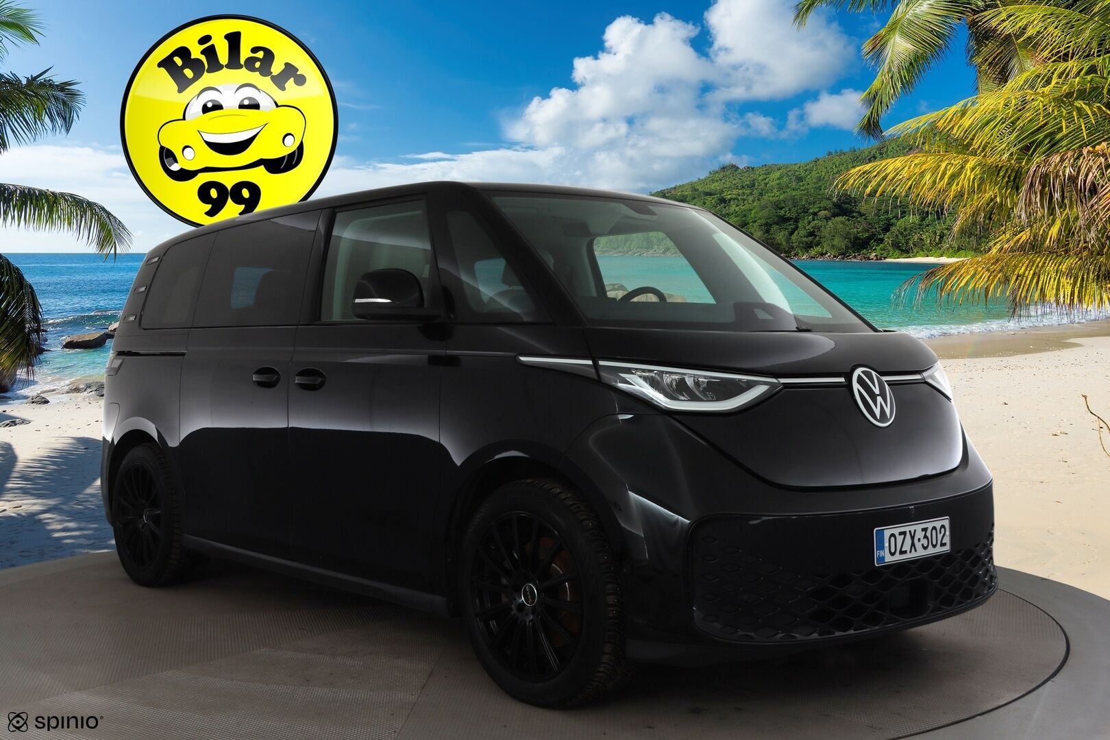 Volkswagen ID. Buzz 2023 150kW PRO Edition 77 kWh * ACC / LED / 360 / Hierovat Muistipenkit / Keyless / Navi * - Akku kuntotarkastettu / Suomi-auto / 2x vanteet / Koti & Kauppalaturi - HULLUT AVAJAISHULINAT KORKOTARJOUS 3,29 %