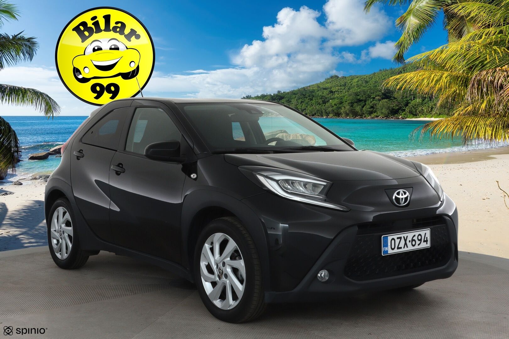 Toyota Aygo X 2023 1,0 VVT-i Play Edition Multidrive S *ACC / P.kamera / LED / Apple&Android* - Suomi-auto / Kahdet renkaat aluvanteilla / Merkkihuollettu