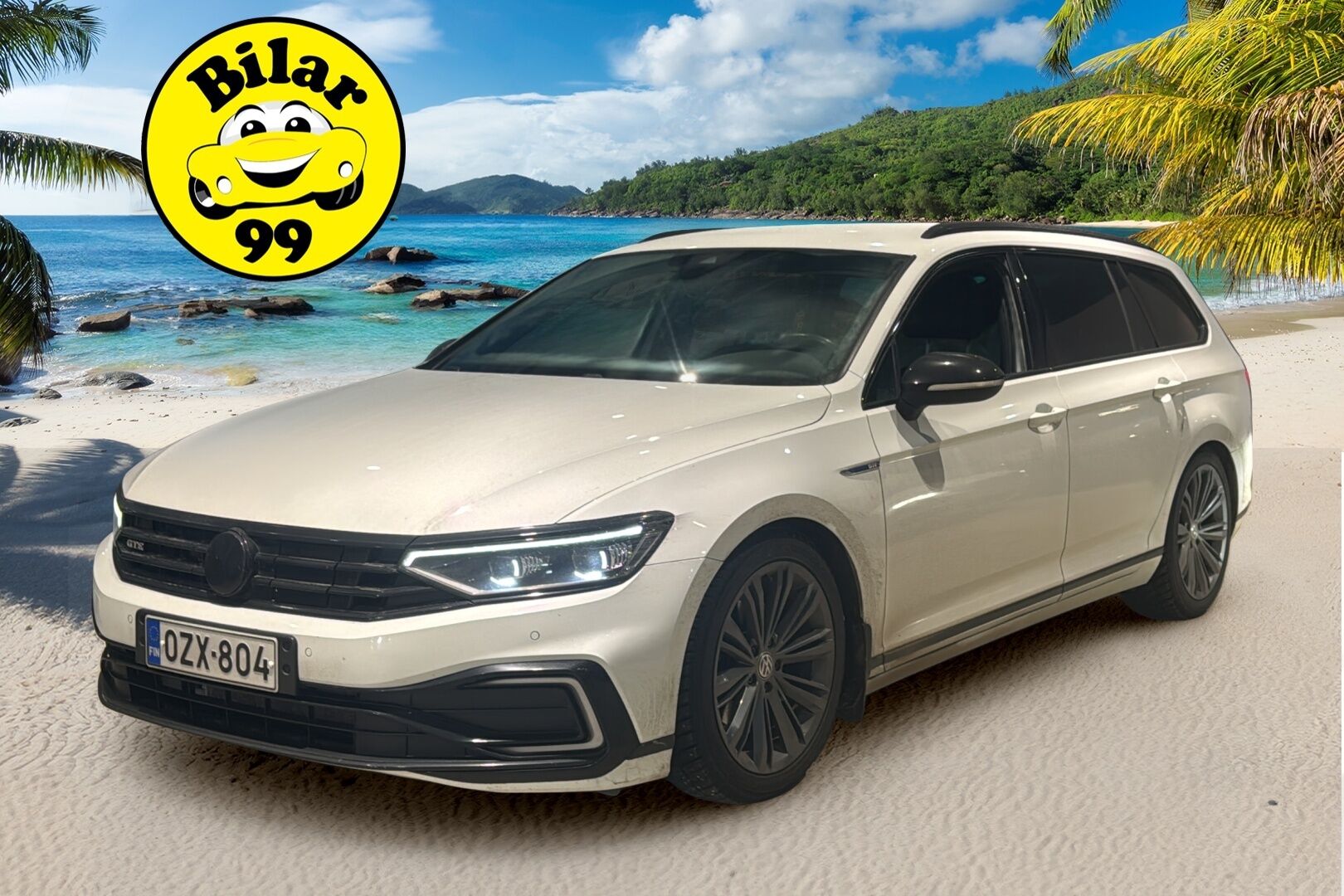 Volkswagen Passat 2020 GTE Plug-In Hybrid 160 kW DSG-aut. / Adapt. vak. / Matrix-LED / Webasto / Vetokoukku / P-Kamera / Digimittaristo / Navi - Nahkasisusta / Jakohihna 1/26 / AppConnect