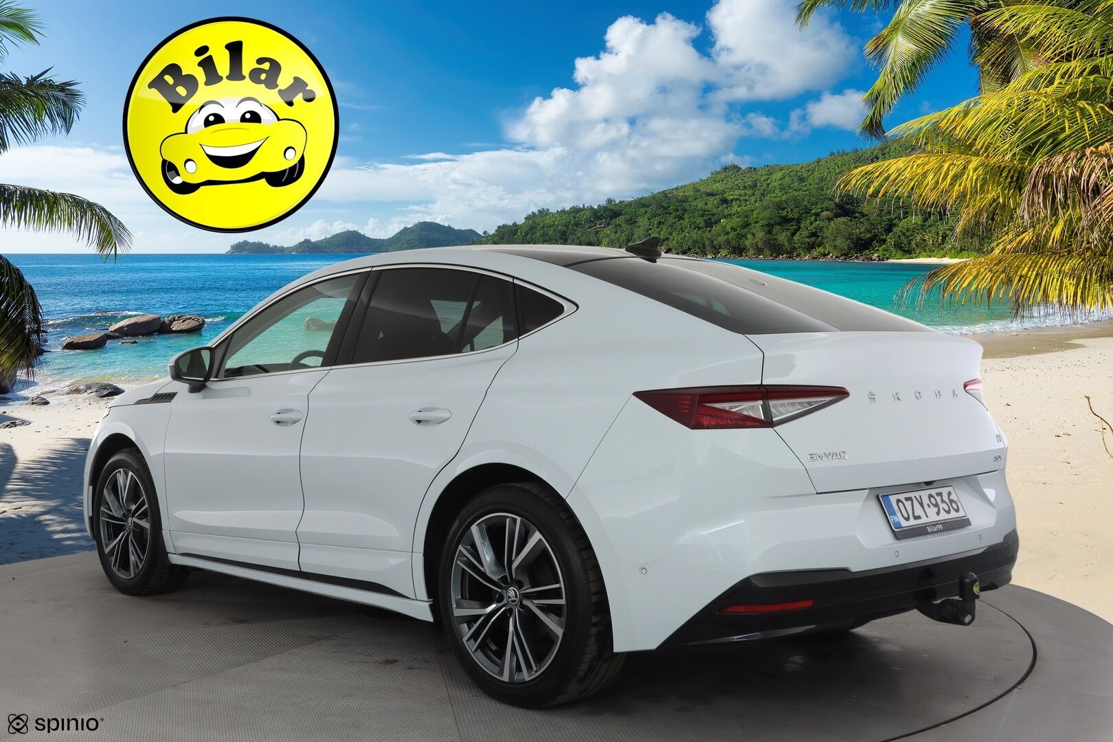Skoda Enyaq 2023 Coupe 80x 4x4 Style iV - | ACC | ILP | Koukku | Skoda crystal Matrix-LED | Lasikatto | HUD | Canton | Muistipenkit | 360-Kamera | Nahat | Keyless | Suomi-auto | Kahdet Renkaat |