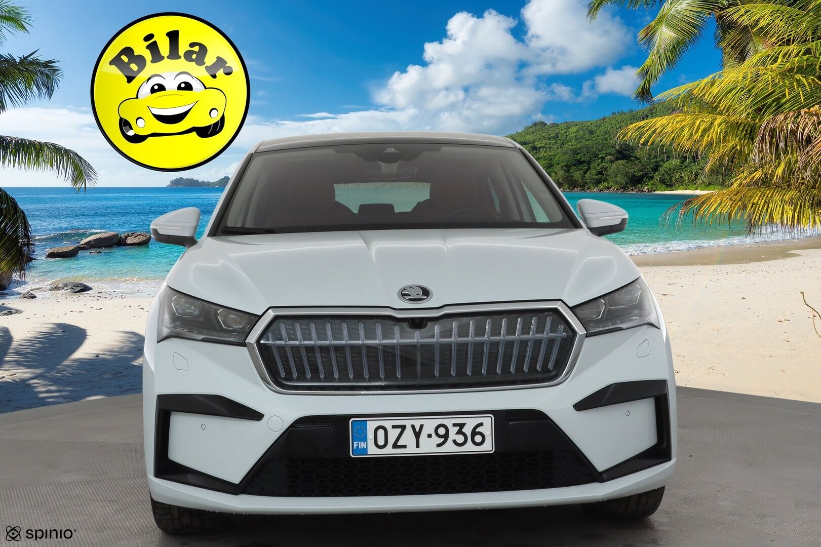 Skoda Enyaq 2023 Coupe 80x 4x4 Style iV - | ACC | ILP | Koukku | Skoda crystal Matrix-LED | Lasikatto | HUD | Canton | Muistipenkit | 360-Kamera | Nahat | Keyless | Suomi-auto | Kahdet Renkaat |