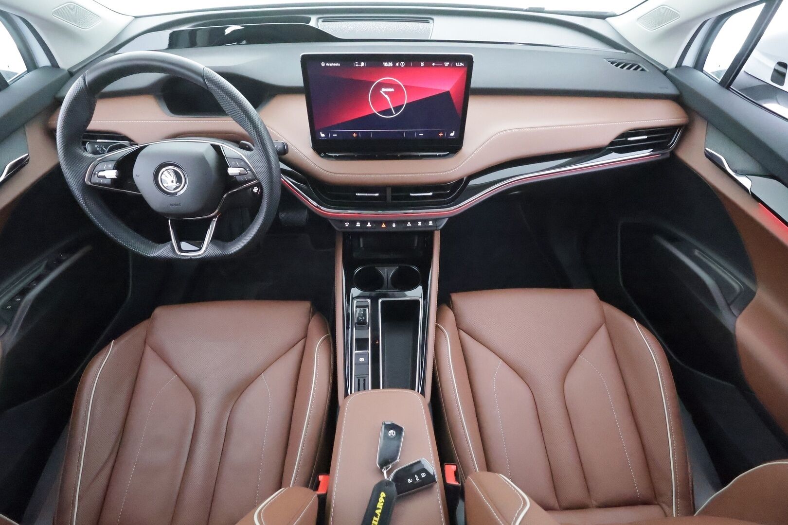 Skoda Enyaq 2023 Coupe 80x 4x4 Style iV - | ACC | ILP | Koukku | Skoda crystal Matrix-LED | Lasikatto | HUD | Canton | Muistipenkit | 360-Kamera | Nahat | Keyless | Suomi-auto | Kahdet Renkaat |