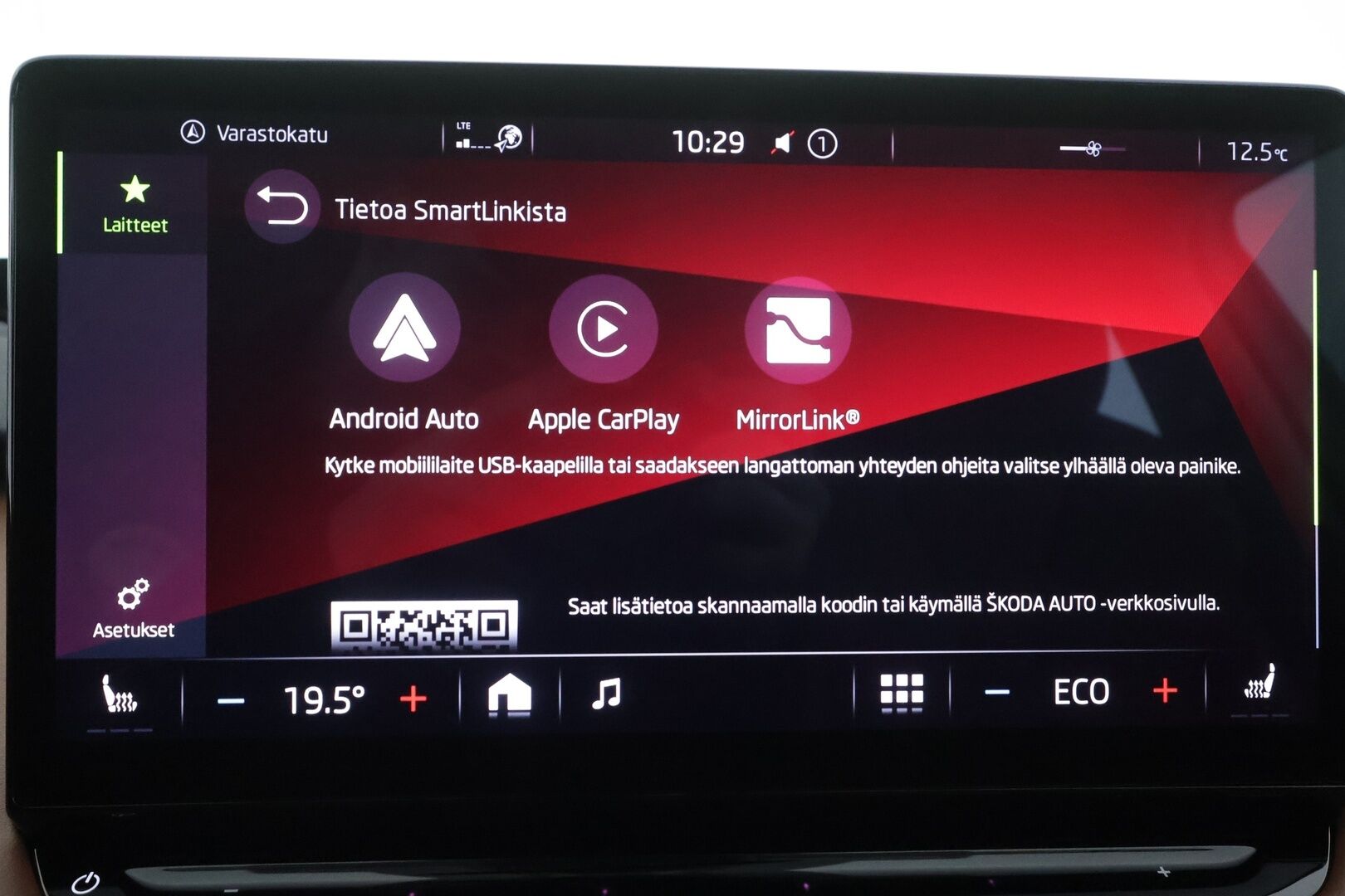 Skoda Enyaq 2023 Coupe 80x 4x4 Style iV - | ACC | ILP | Koukku | Skoda crystal Matrix-LED | Lasikatto | HUD | Canton | Muistipenkit | 360-Kamera | Nahat | Keyless | Suomi-auto | Kahdet Renkaat |