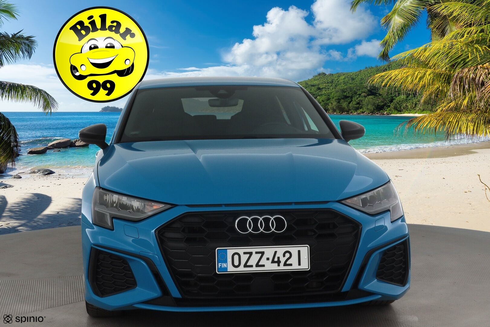 Audi A3 2021 Sportback Business S line 45 TFSI e 180kW S tronic * Bang&Olufsen / HUD / Navi / Sporttipenkit / KeylessGo / Vakkari - Akku kuntotarkastettu! / Kahdet renkaat aluvanteilla / S Line / Juuri tullut Tampereelle! - HULLUT JOULUT KORKOTARJOUS 2,49% 