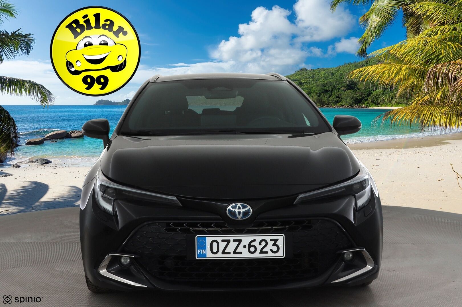 Toyota Corolla 2023 Touring Sports 2,0 Hybrid Launch Edition * ACC / P.kamera / LED / Navi / Digimittaristo / Lohkolämmitin / KeylessGo / Facelift * - 1.Om Suomi-auto / Kahdet renkaat aluvanteilla / Merkkihuollettu - HULLU BLACKWEEK KORKOTARJOUS 2,49%