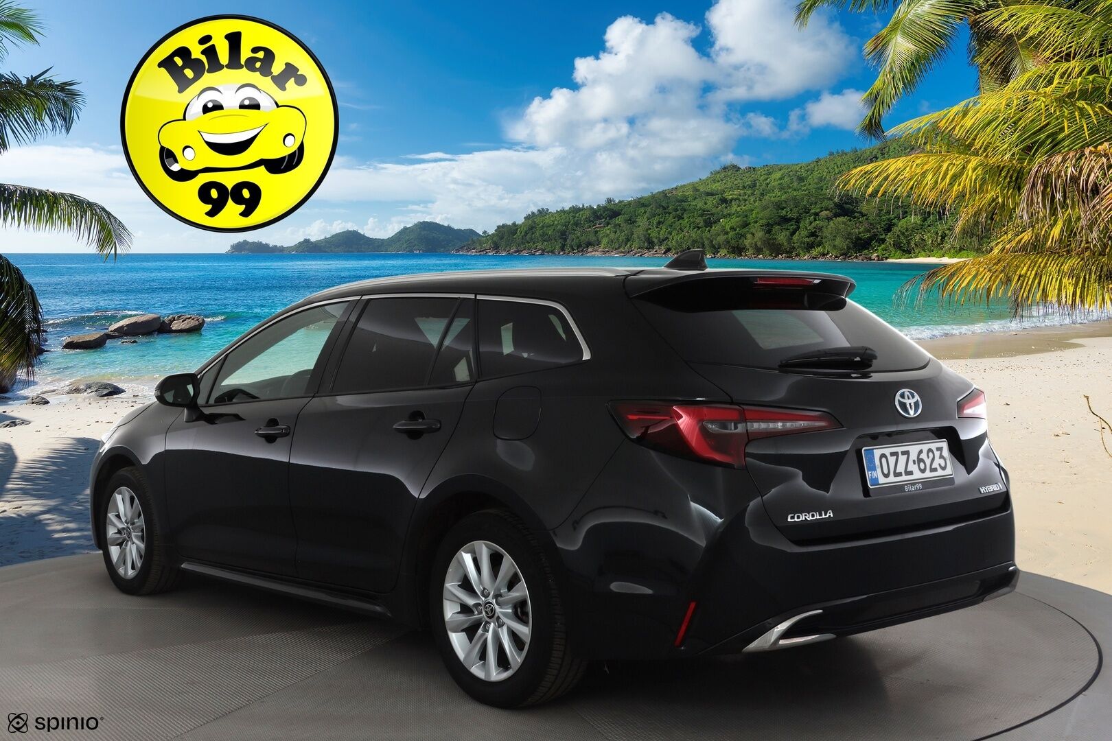 Toyota Corolla 2023 Touring Sports 2,0 Hybrid Launch Edition * ACC / P.kamera / LED / Navi / Digimittaristo / Lohkolämmitin / KeylessGo / Facelift * - 1.Om Suomi-auto / Kahdet renkaat aluvanteilla / Merkkihuollettu - HULLU BLACKWEEK KORKOTARJOUS 2,49%