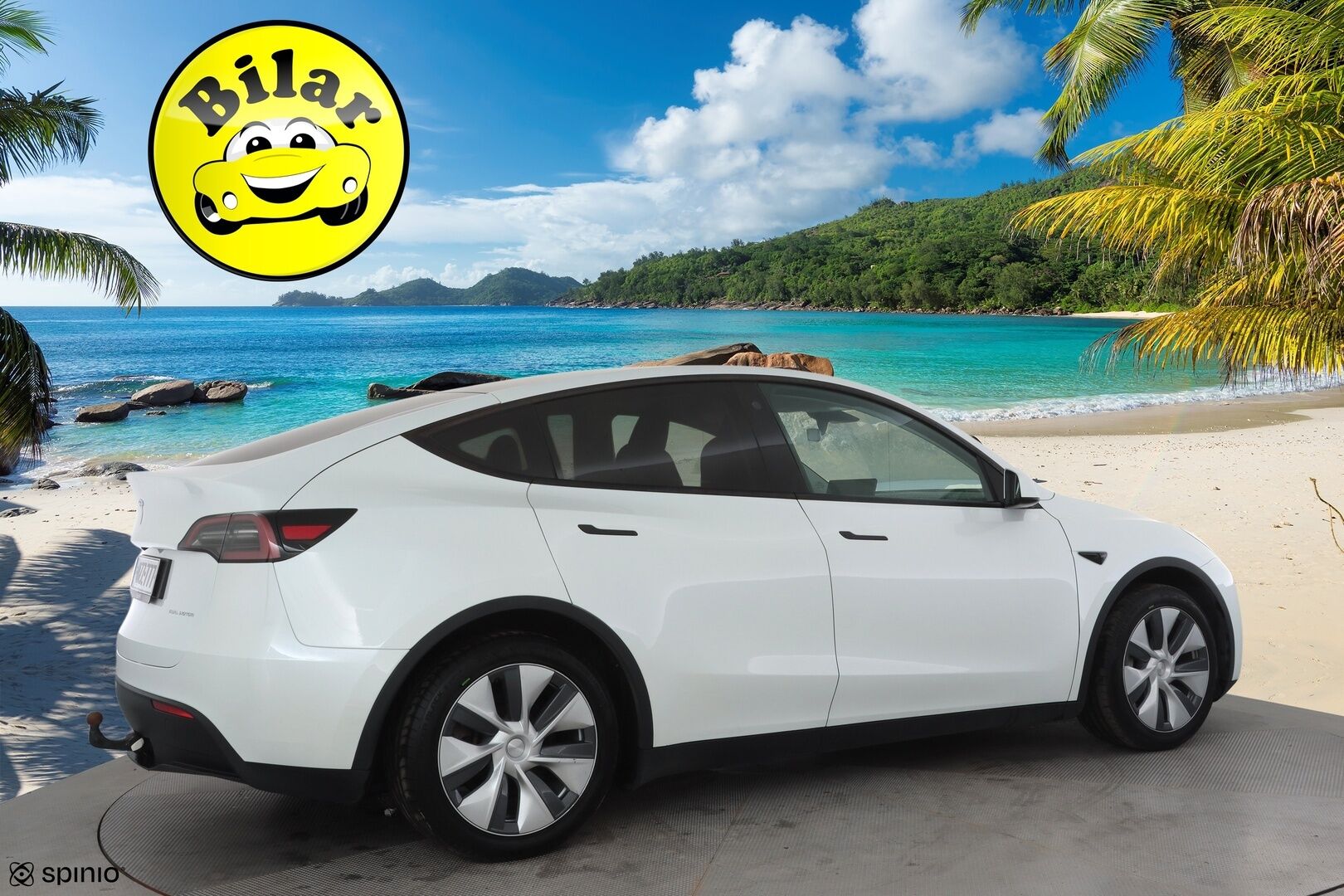 Tesla Model Y 2023 Long Range - | ACC | Koukku | ILP | Ryzen | Matrix | Lasikatto | Premium Audio | Sähkönahat | Muistipenkki | 1-om suomiauto | 2x renkaat aluin | ALV |
