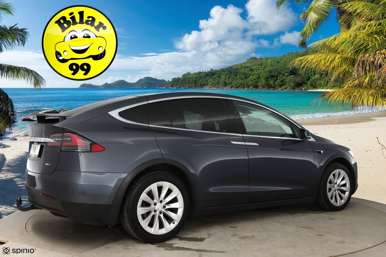Tesla Model X 2017 90 D / Myydään huutokaupat.com:issa! / ILMAISET SUPERCHRAGET! - Myydään vain huutokaupat.com:issa! 