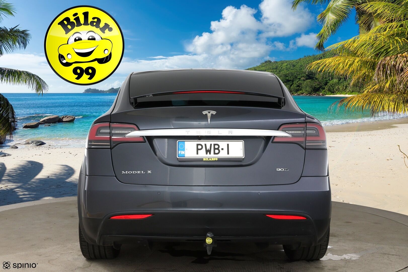 Tesla Model X 2017 90 D / Myydään huutokaupat.com:issa! / ILMAISET SUPERCHRAGET! - Myydään vain huutokaupat.com:issa! 