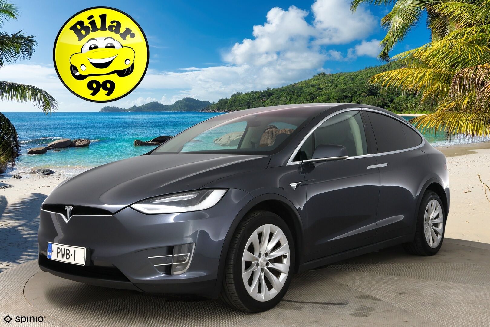 Tesla Model X 2017 90 D / Myydään huutokaupat.com:issa! / ILMAISET SUPERCHRAGET! - Myydään vain huutokaupat.com:issa! 