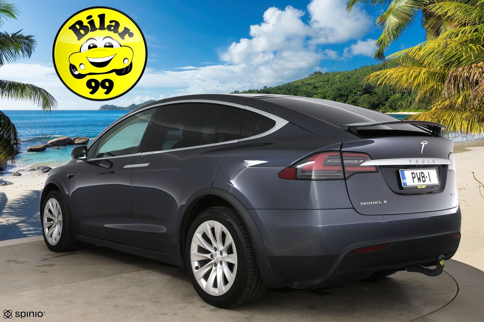 Tesla Model X 2017 90 D / Myydään huutokaupat.com:issa! / ILMAISET SUPERCHRAGET! - Myydään vain huutokaupat.com:issa! 