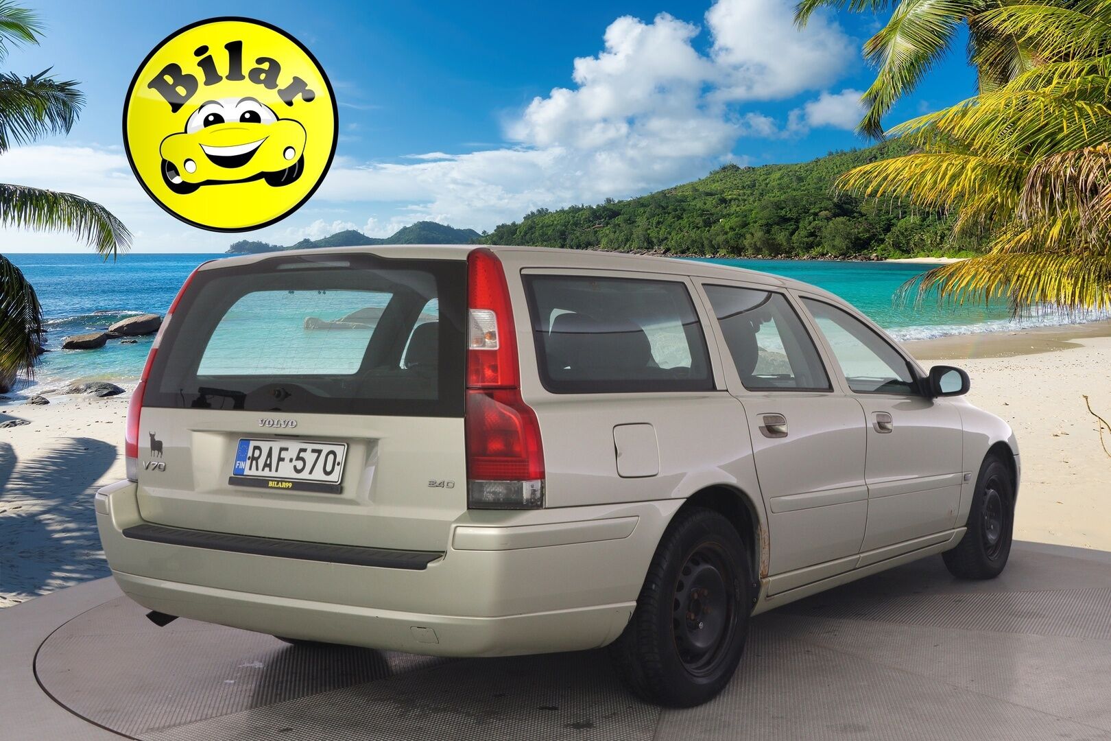 Volvo V70 2005 5D V70 STW 2.4 D5 AUTOMATIC *Myydään  Huutokaupat.com* - Tämä auto myydään huutokaupat.com -sivuston kautta