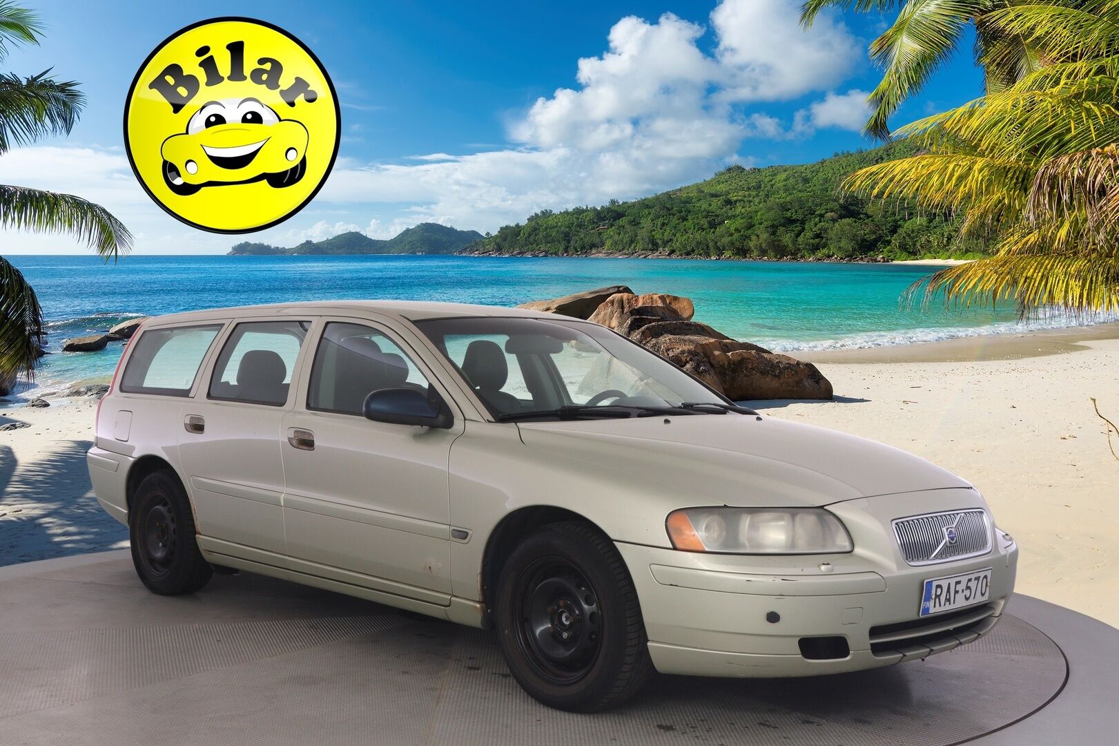 Volvo V70 2005 5D V70 STW 2.4 D5 AUTOMATIC *Myydään  Huutokaupat.com* - Tämä auto myydään huutokaupat.com -sivuston kautta