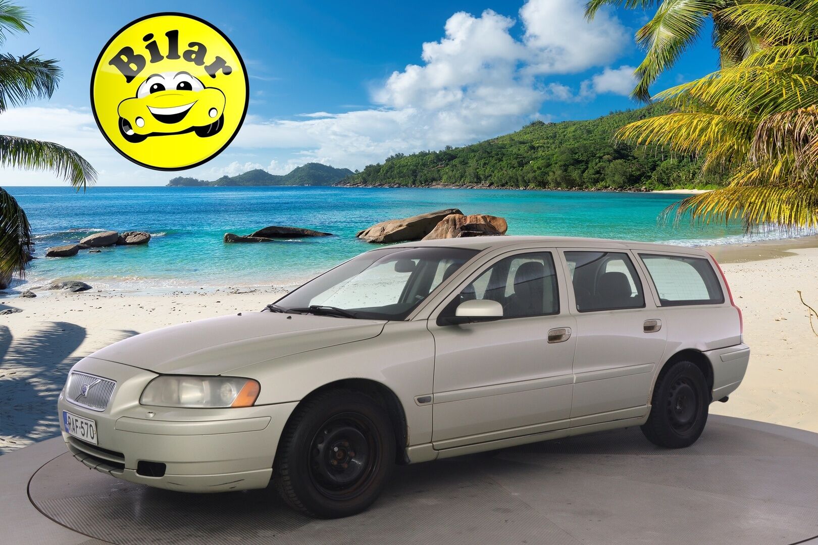 Volvo V70 2005 5D V70 STW 2.4 D5 AUTOMATIC *Myydään  Huutokaupat.com* - Tämä auto myydään huutokaupat.com -sivuston kautta