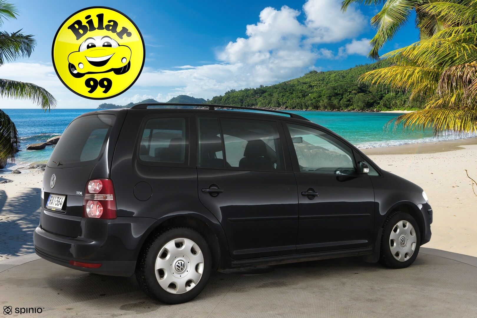 Volkswagen Touran 2008 Trendline 1,9 TDI 77 kW DSG-automaattivaihteisto - YritysOutlet - Myydään vain yrityksille - 1-omisteinen Suomi-auto!