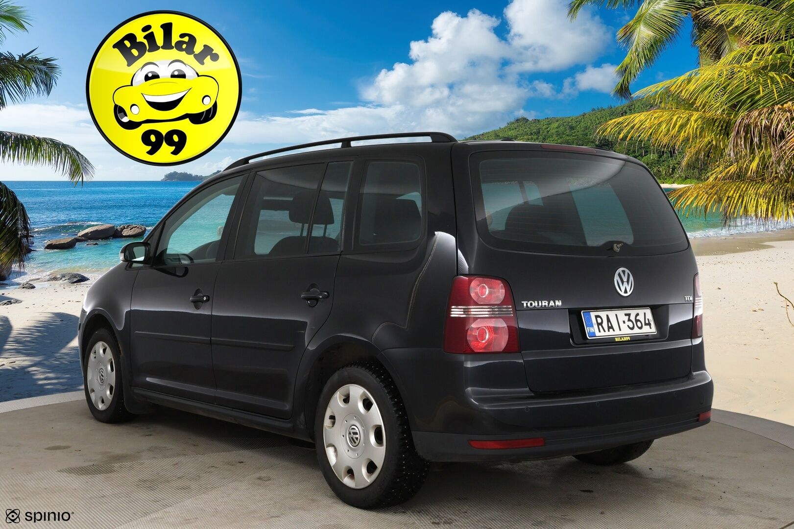 Volkswagen Touran 2008 Trendline 1,9 TDI 77 kW DSG-automaattivaihteisto - YritysOutlet - Myydään vain yrityksille - 1-omisteinen Suomi-auto!