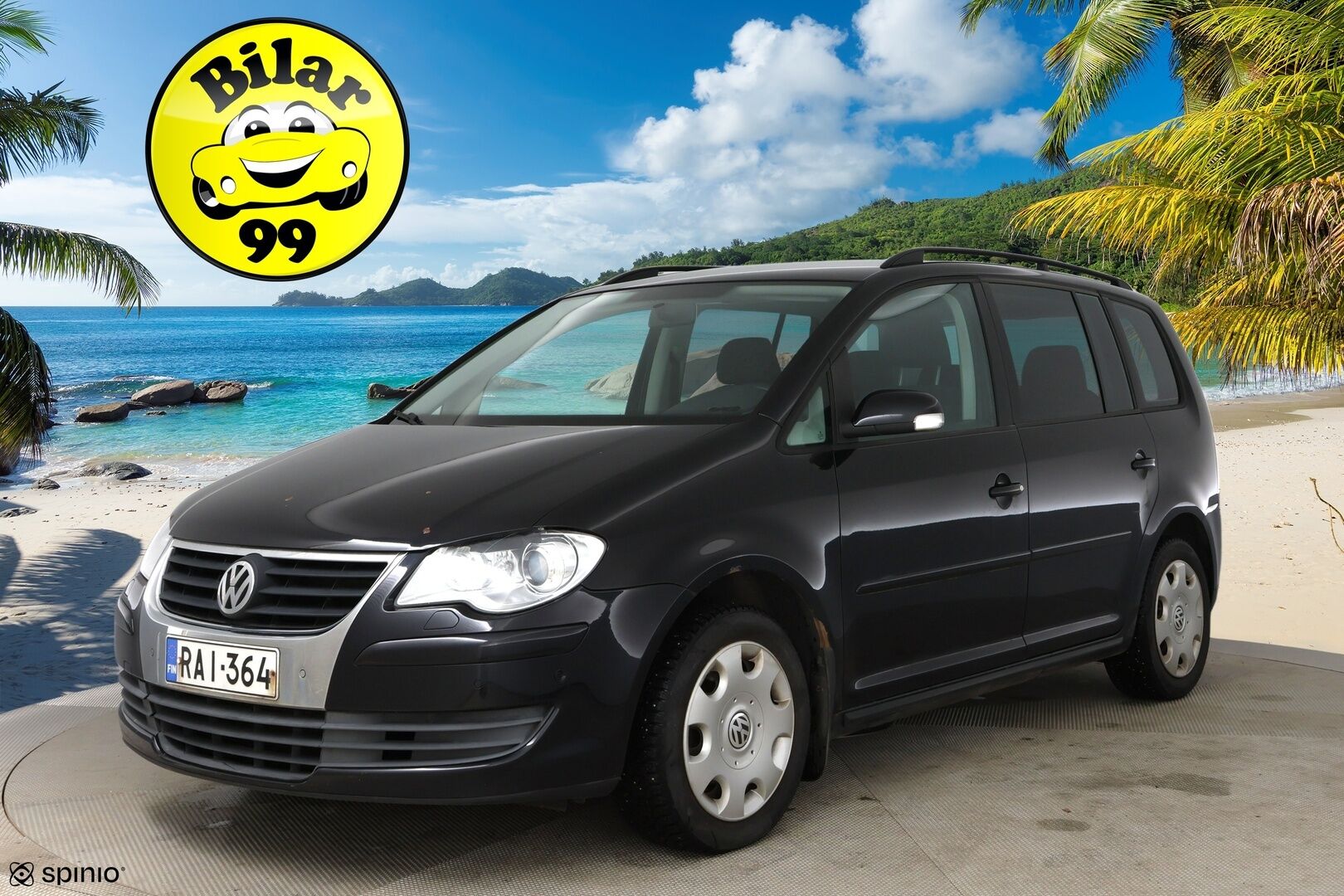 Volkswagen Touran 2008 Trendline 1,9 TDI 77 kW DSG-automaattivaihteisto - YritysOutlet - Myydään vain yrityksille - 1-omisteinen Suomi-auto!
