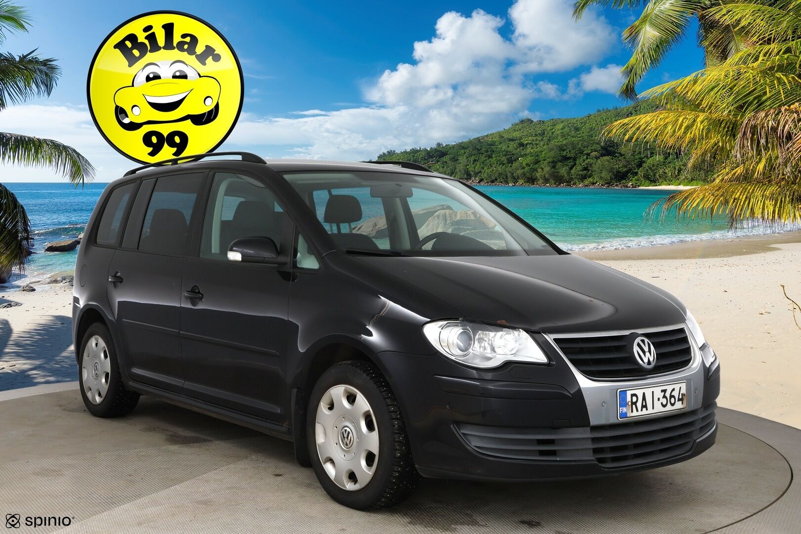 Volkswagen Touran 2008 Trendline 1,9 TDI 77 kW DSG-automaattivaihteisto - YritysOutlet - Myydään vain yrityksille - 1-omisteinen Suomi-auto!