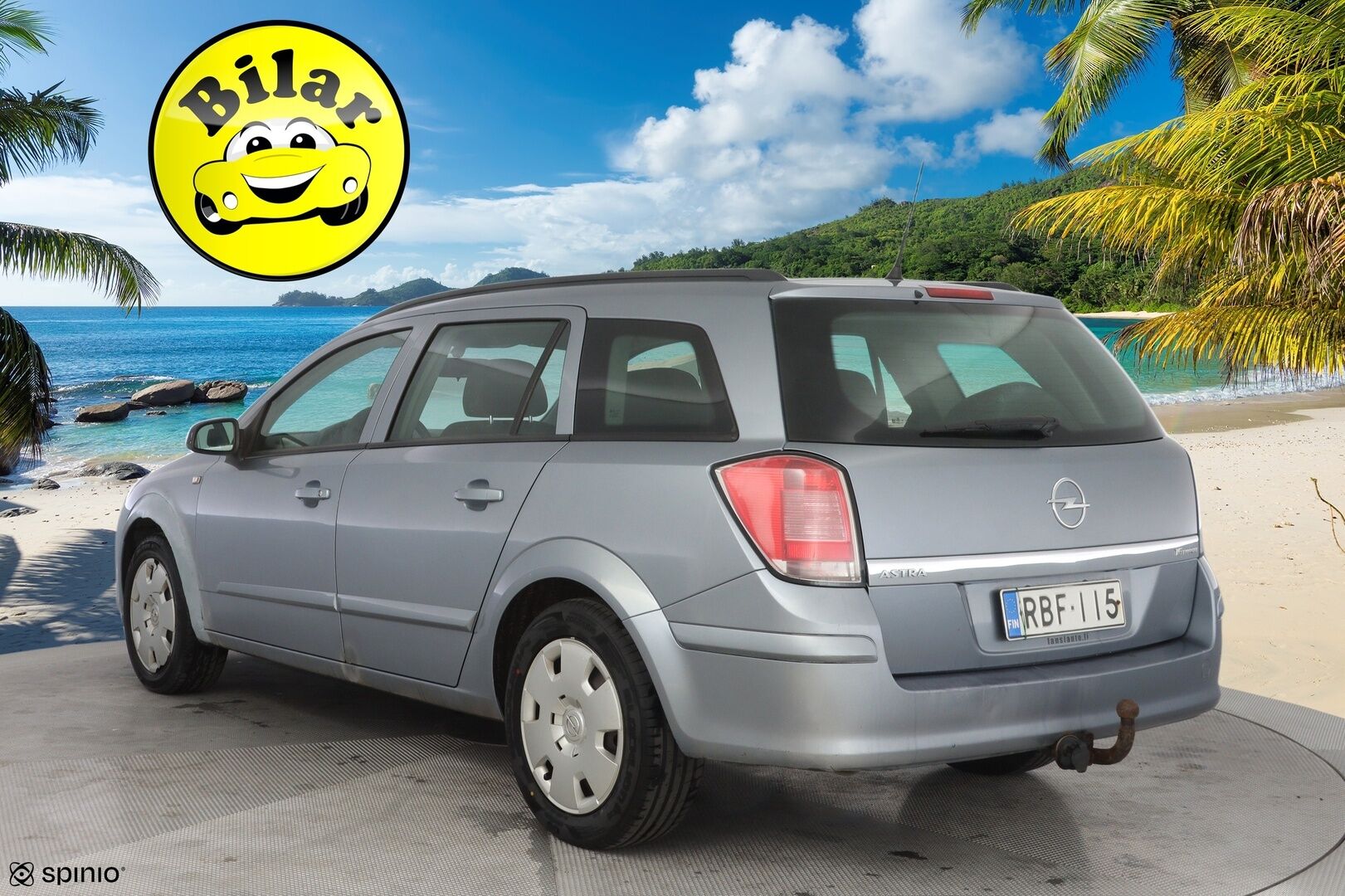 Opel Astra 2005 1,6 - YritysOutlet - Myydään vain yrityksille - Suomi-auto | Kahdet renkaat vanteineen | Vakionopeudensäädin | Koukku | Lohkolämmitin