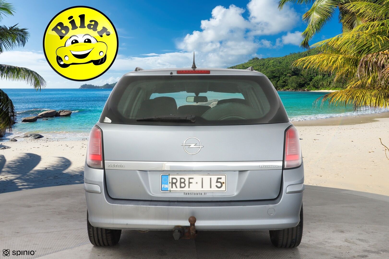 Opel Astra 2005 1,6 - YritysOutlet - Myydään vain yrityksille - Suomi-auto | Kahdet renkaat vanteineen | Vakionopeudensäädin | Koukku | Lohkolämmitin
