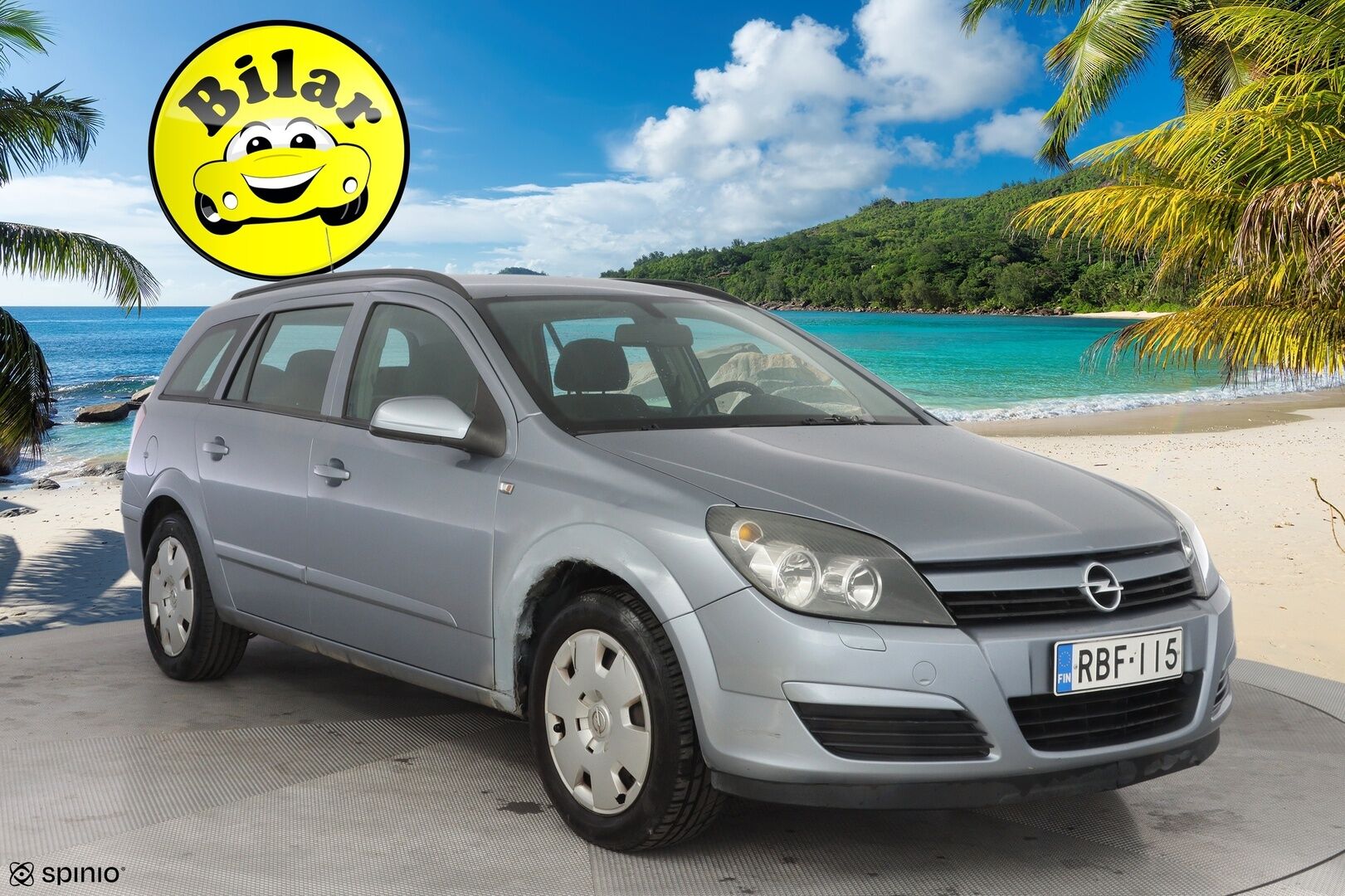 Opel Astra 2005 1,6 - YritysOutlet - Myydään vain yrityksille - Suomi-auto | Kahdet renkaat vanteineen | Vakionopeudensäädin | Koukku | Lohkolämmitin