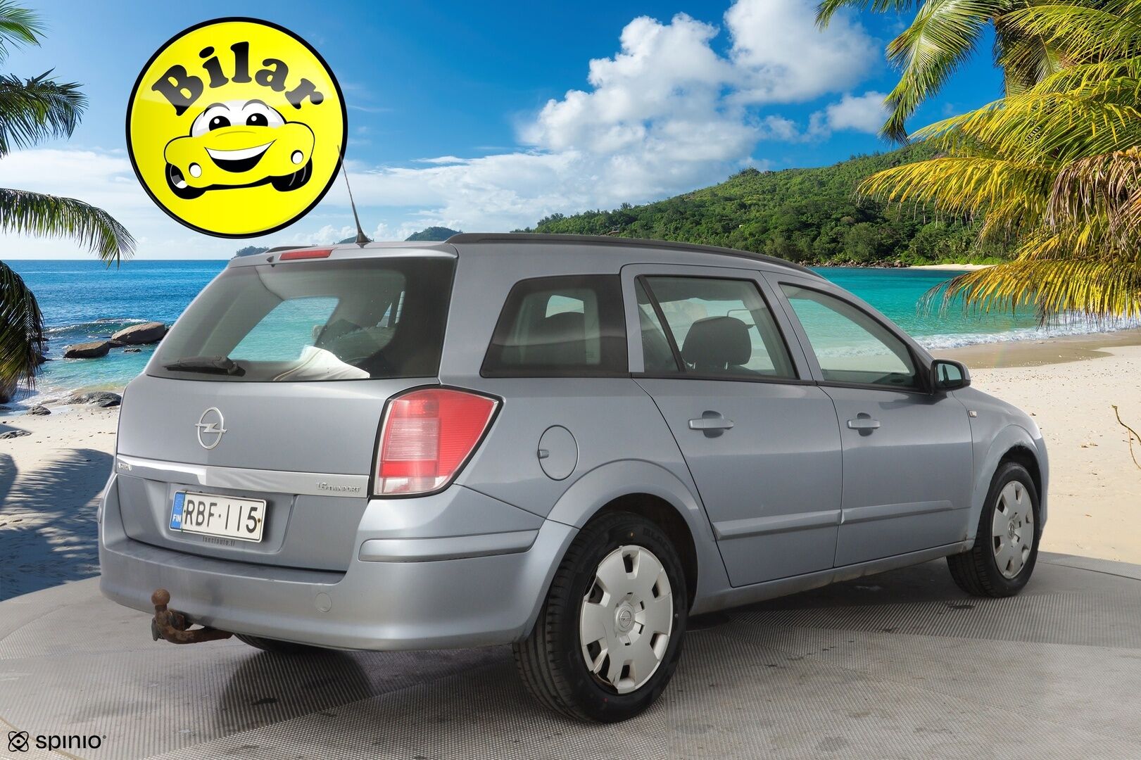 Opel Astra 2005 1,6 - YritysOutlet - Myydään vain yrityksille - Suomi-auto | Kahdet renkaat vanteineen | Vakionopeudensäädin | Koukku | Lohkolämmitin
